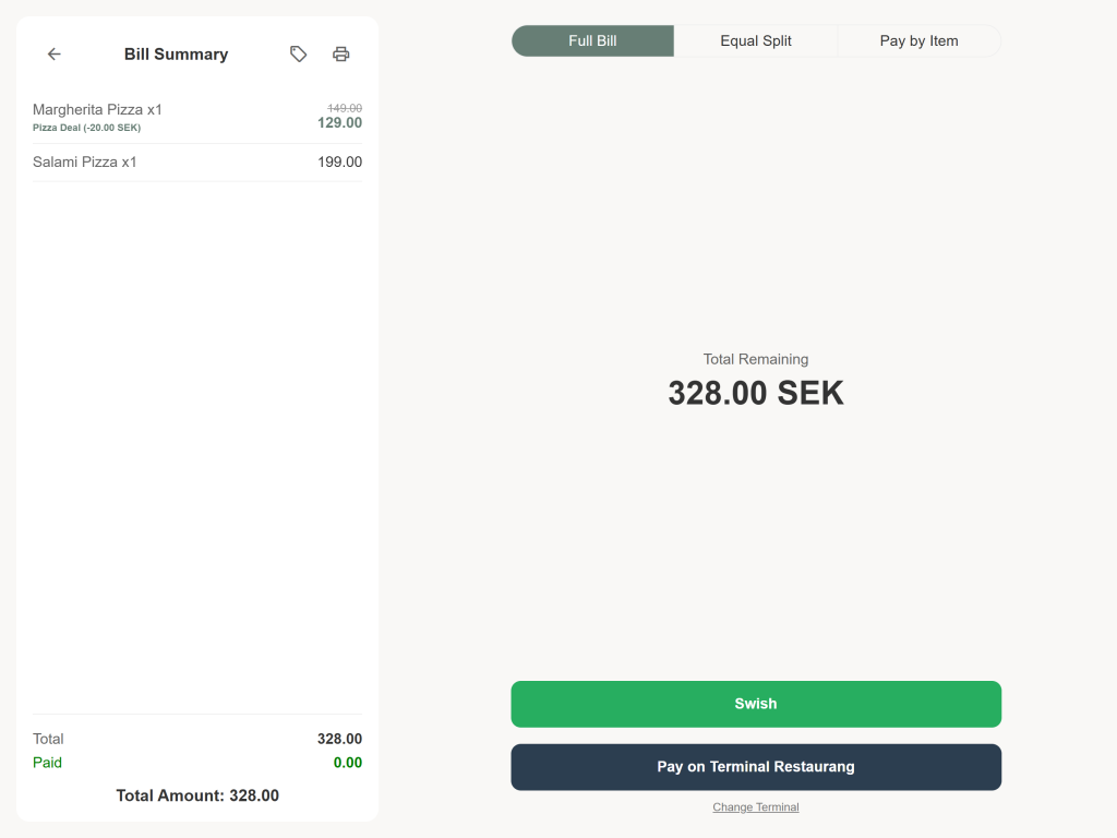 Flexibla betalningsalternativ